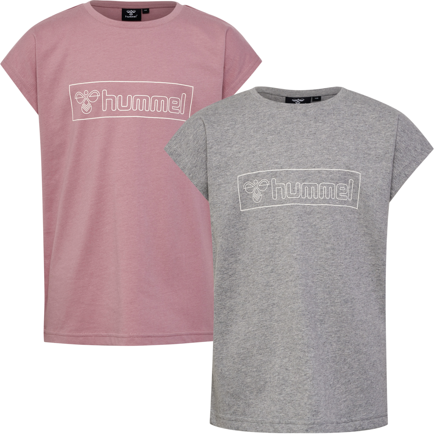 hmlBOXLINE T-SHIRT S/S 2 PK
