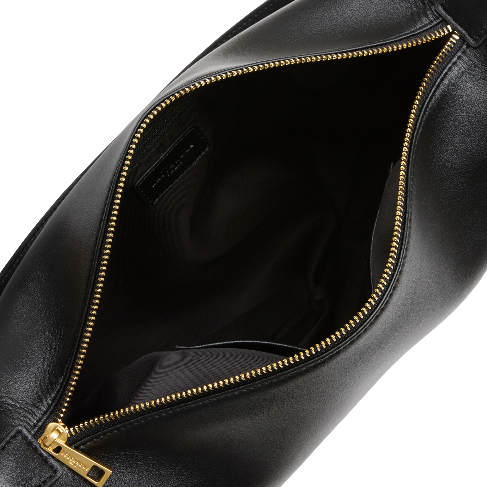 ATHENA - Sac porté épaule en cuir | Noir