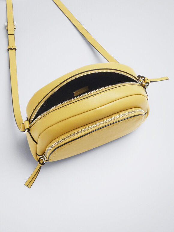 Bolsa transversal para uso diário - Amarela