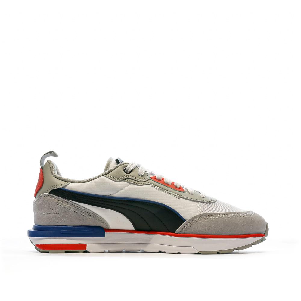 Puma Baskets Blanc/Gris Homme Puma Puma R22