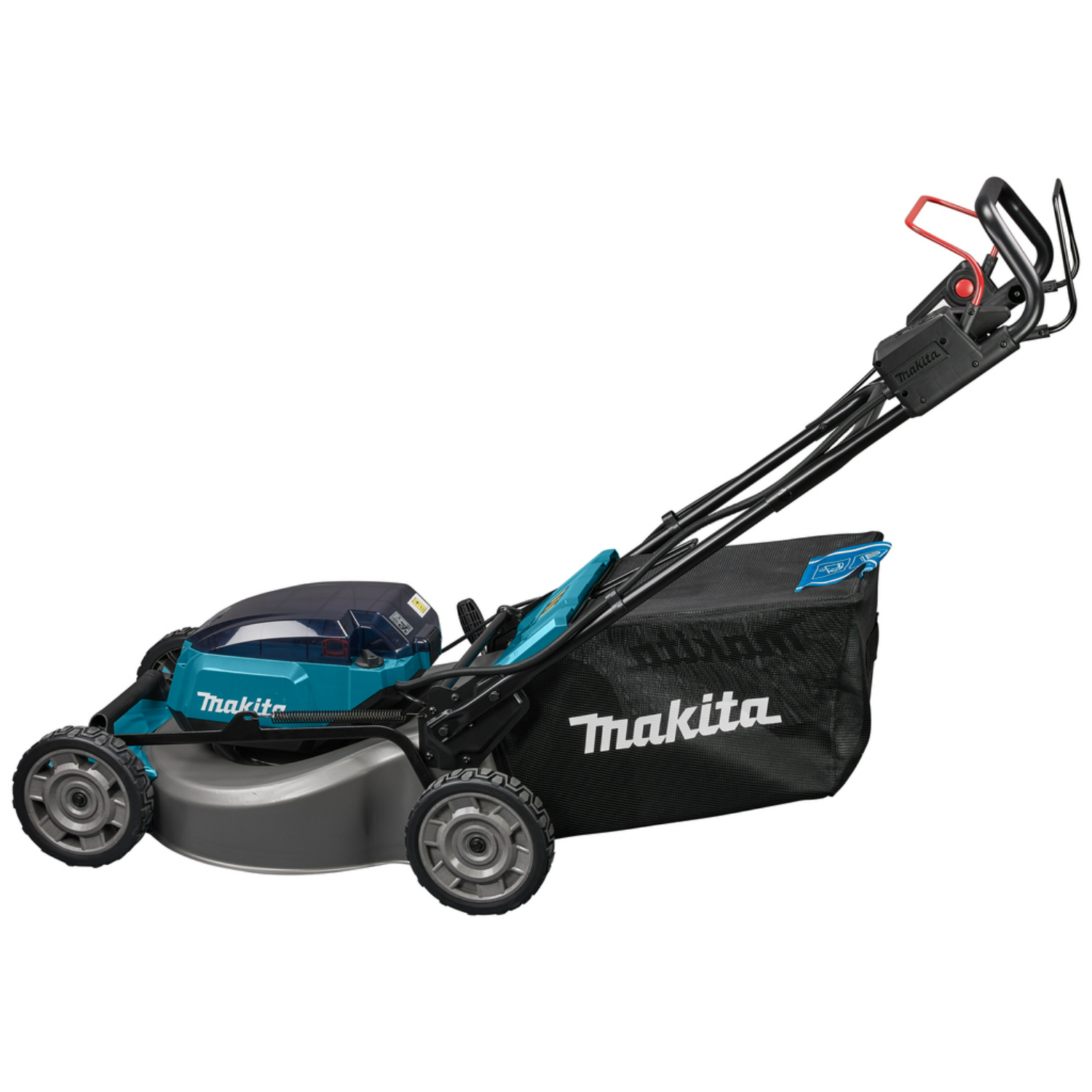 Makita DLM536PT4 (2X18V) Li-Ion Accu Grasmaaier set (4x 5,0Ah) - 53cm - 70L - 1800 m²