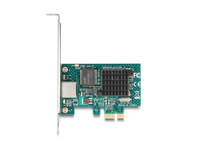 Delock Netzwerkkarte 1x RJ45 Gigabit, PCI-Express x1 Delock PCI Express x1 Karte zu 1 x RJ45 Gigabit LAN BCM