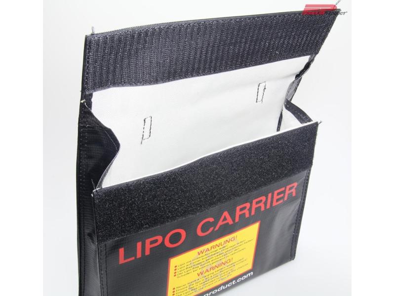 EP LiPo-Tasche Carrier 240 x 180 x 65 mm Schutztasche für Lithium Akkus