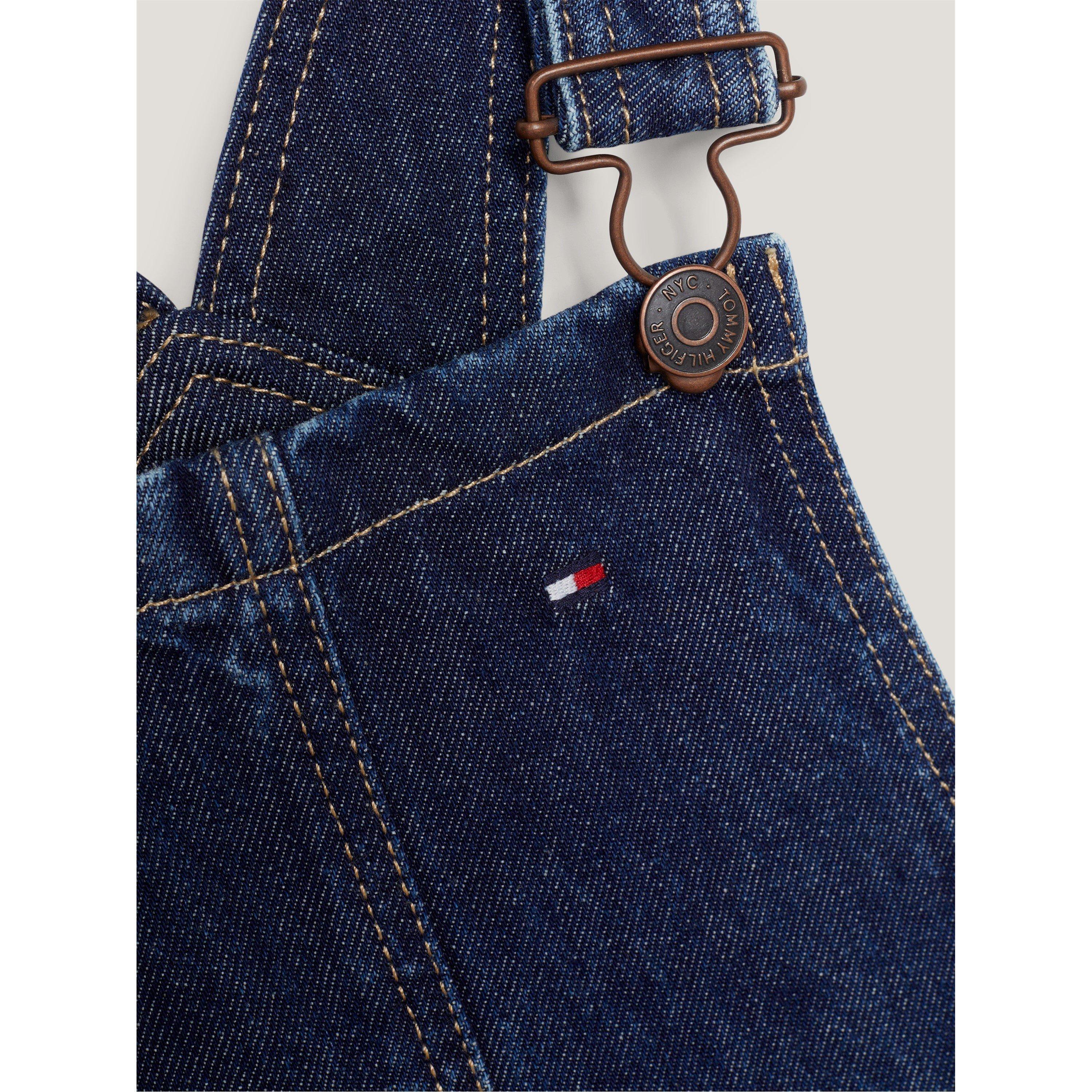 Tommy Hilfiger DENIM DUNGAREE DRESS