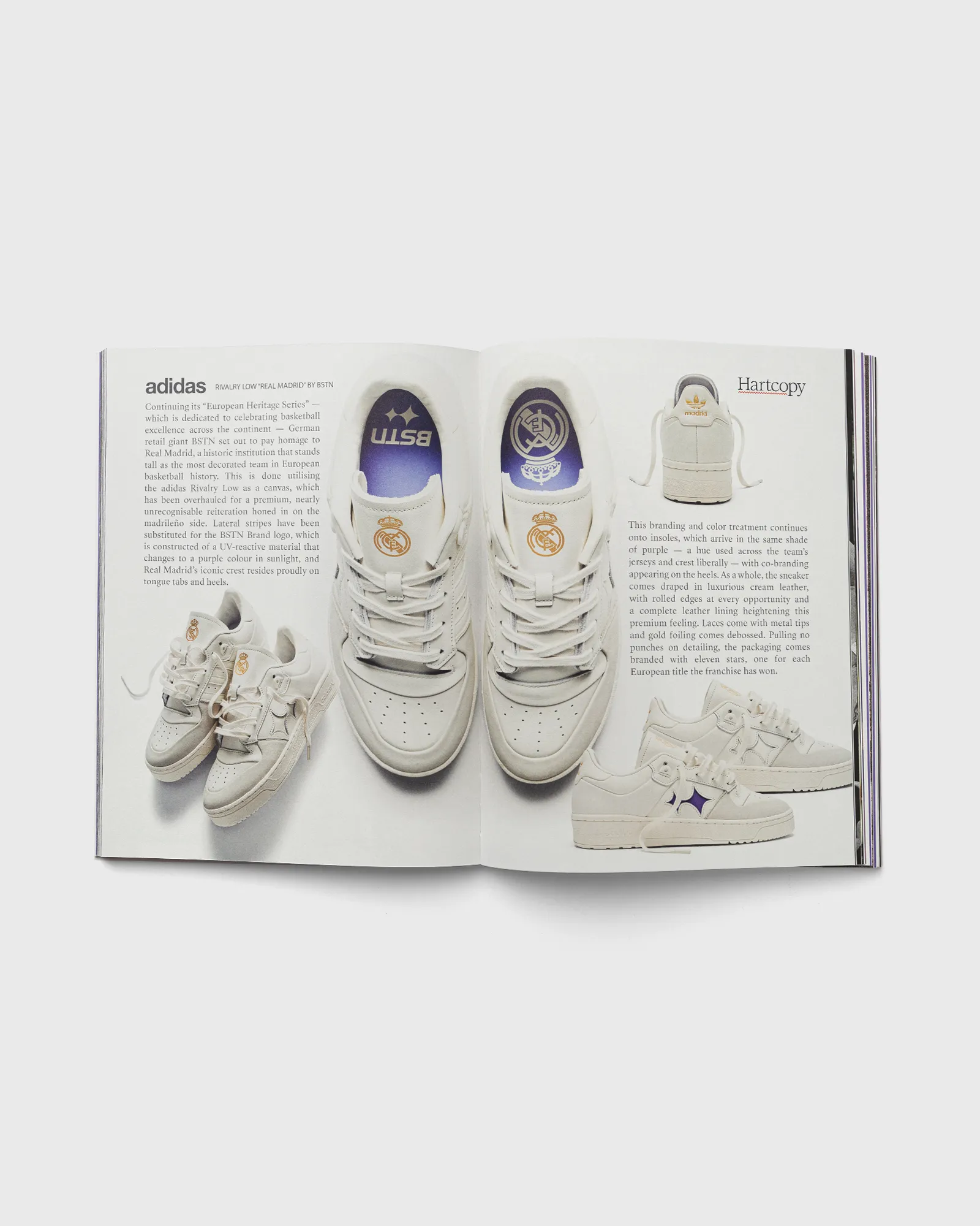 BSTN Brand European Basketball Heritage Series Book - Madrid