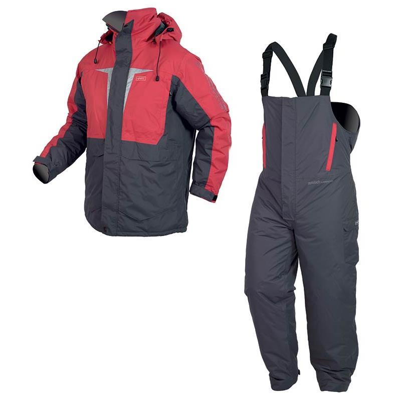 Ensemble Veste Et Salopette Homme Hart Oceanic Pro Set - Gris/Rouge