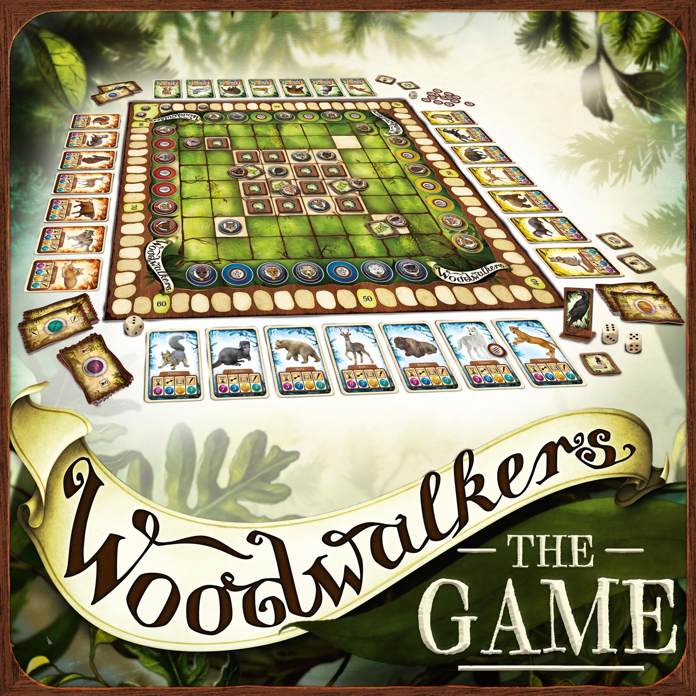 Brettspiel WOODWALKERS  - THE GAME