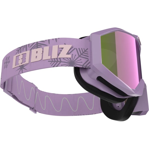Masque de ski BLIZ LINER JR MATT PURPLE W PINK LOGO/BROWN PURPLE