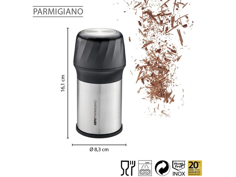 GEFU Käsereibe Parmigiano Fein- und Flockenhobel für Käse