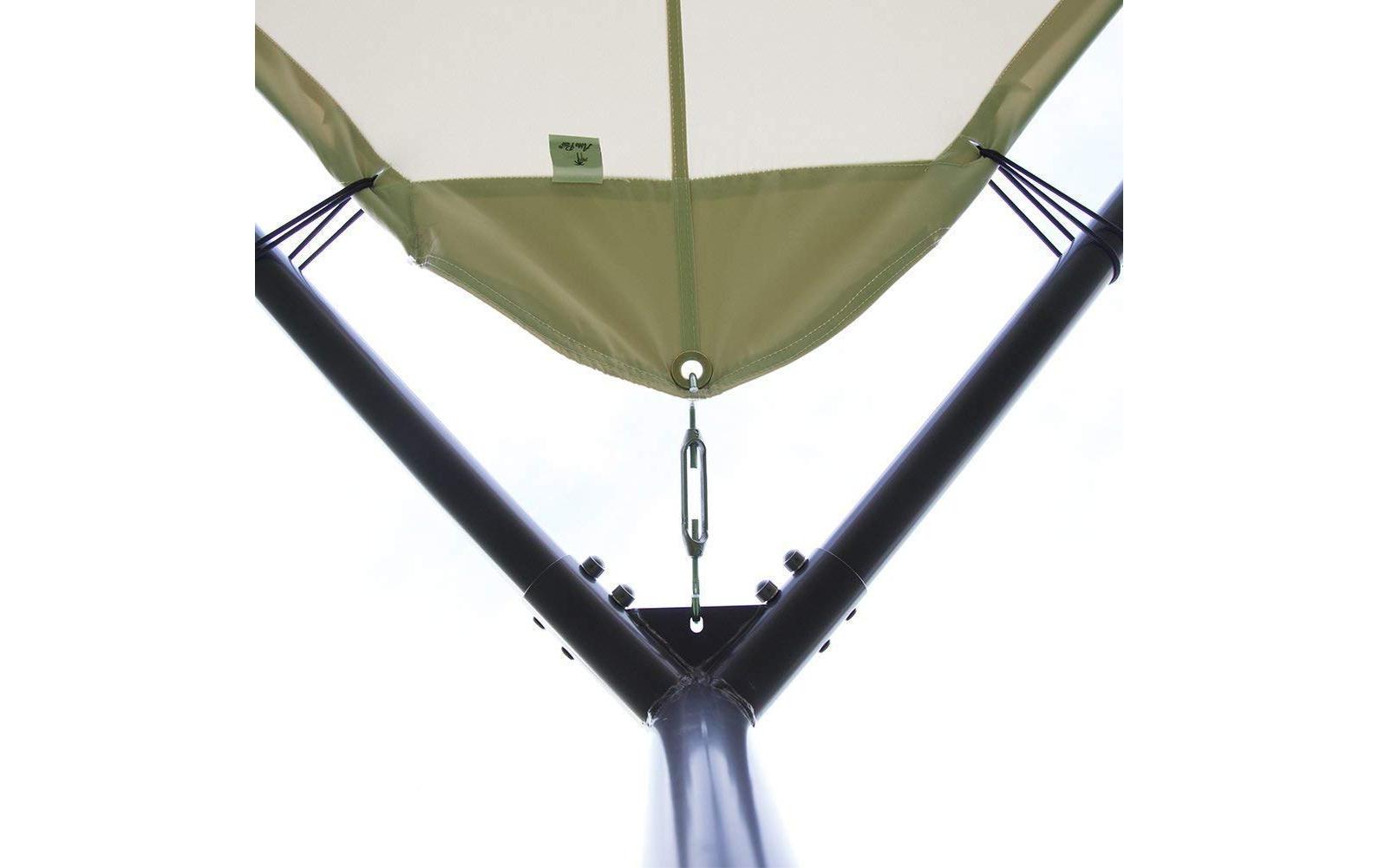 Pavillon Odonata, Anthrazit / Sand<br>Pavillon mit UV Schutz