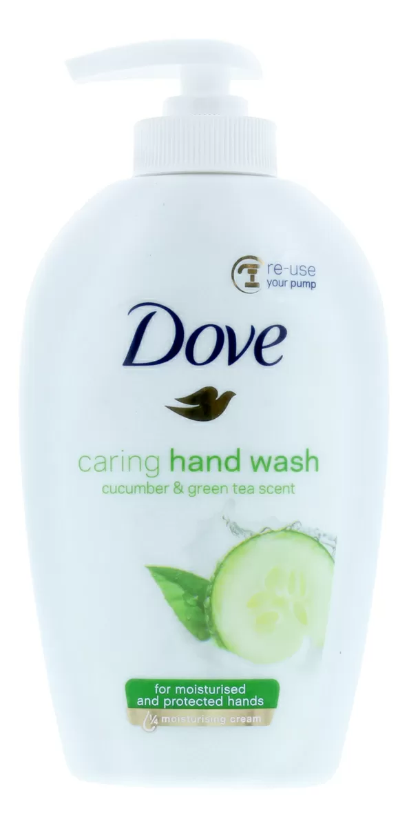 Dove Caring Hand Wash Cucumber & Green Tea - 250 ml.