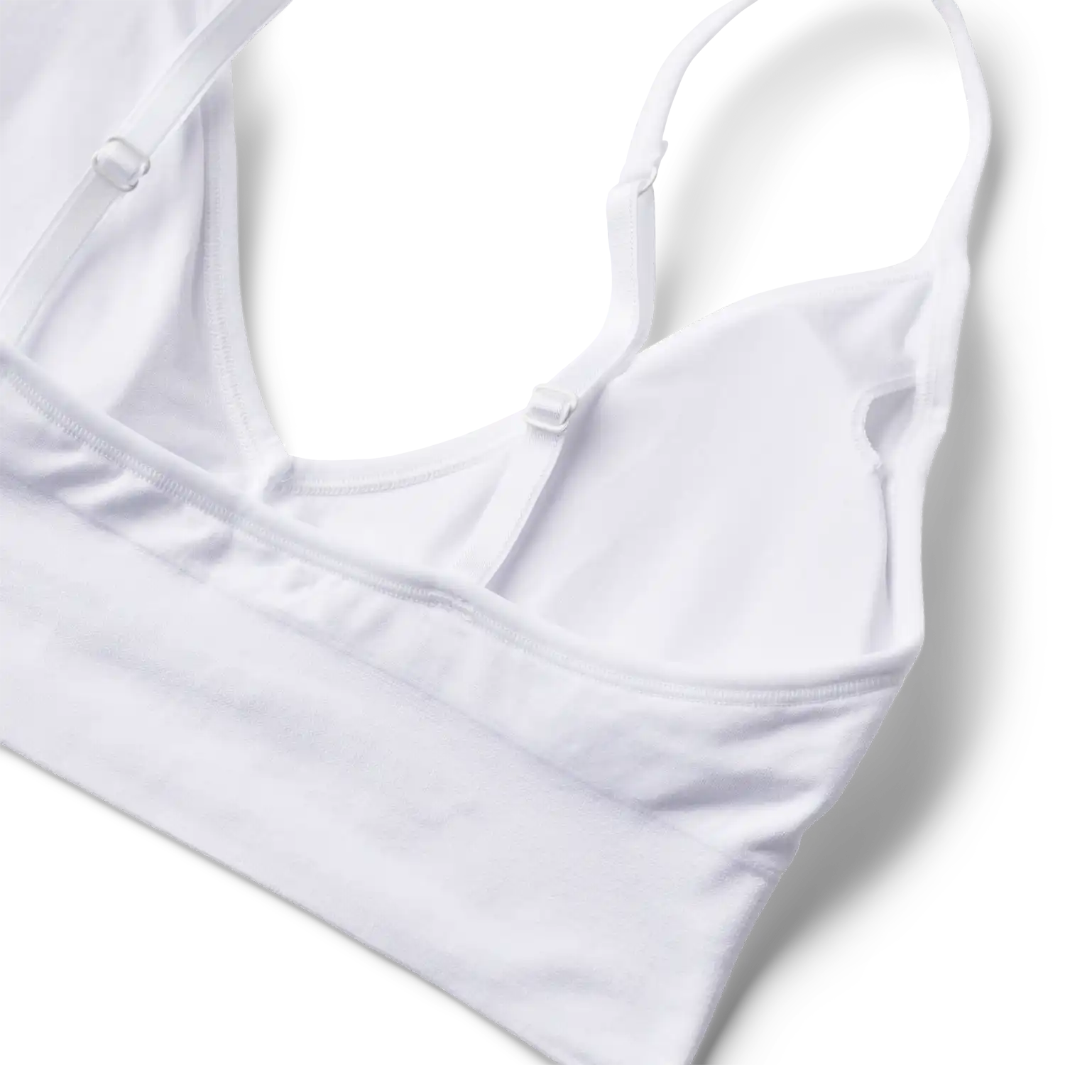 Molly&My Wardrobe Luise Bra Top Narrow Strap W. Padding hite