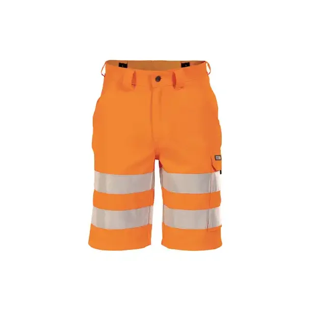 DASSY ® IDAHO (250084) ARBEJDSSHORTS MED HØJ SYNLIGHED orange