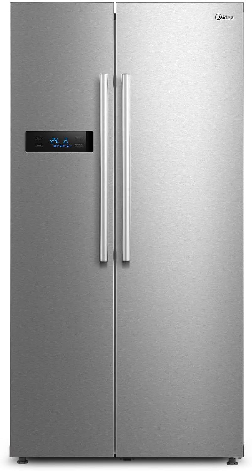 Midea MERS530FGD02 Side-by-Side Kühl-/Gefrierkombination/176,5 cm hoch
