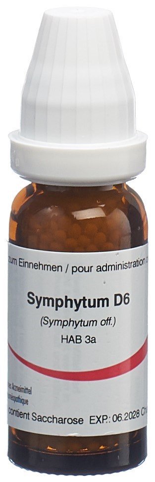 Omida Symphytum 6 D<br>14 g, Globuli