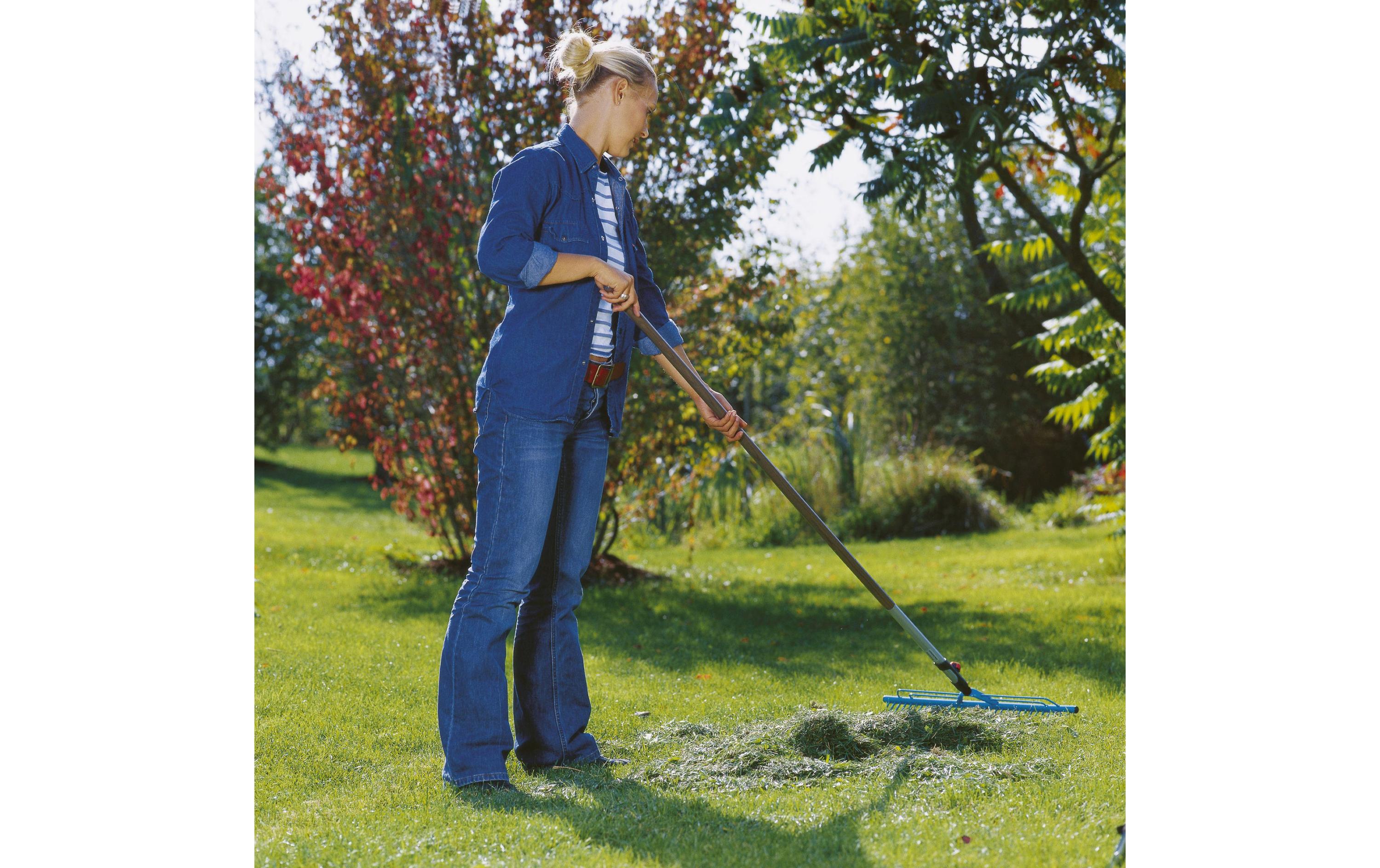 Rasenrechen CombisystemZum Zusammenfegen von Grasschnitt