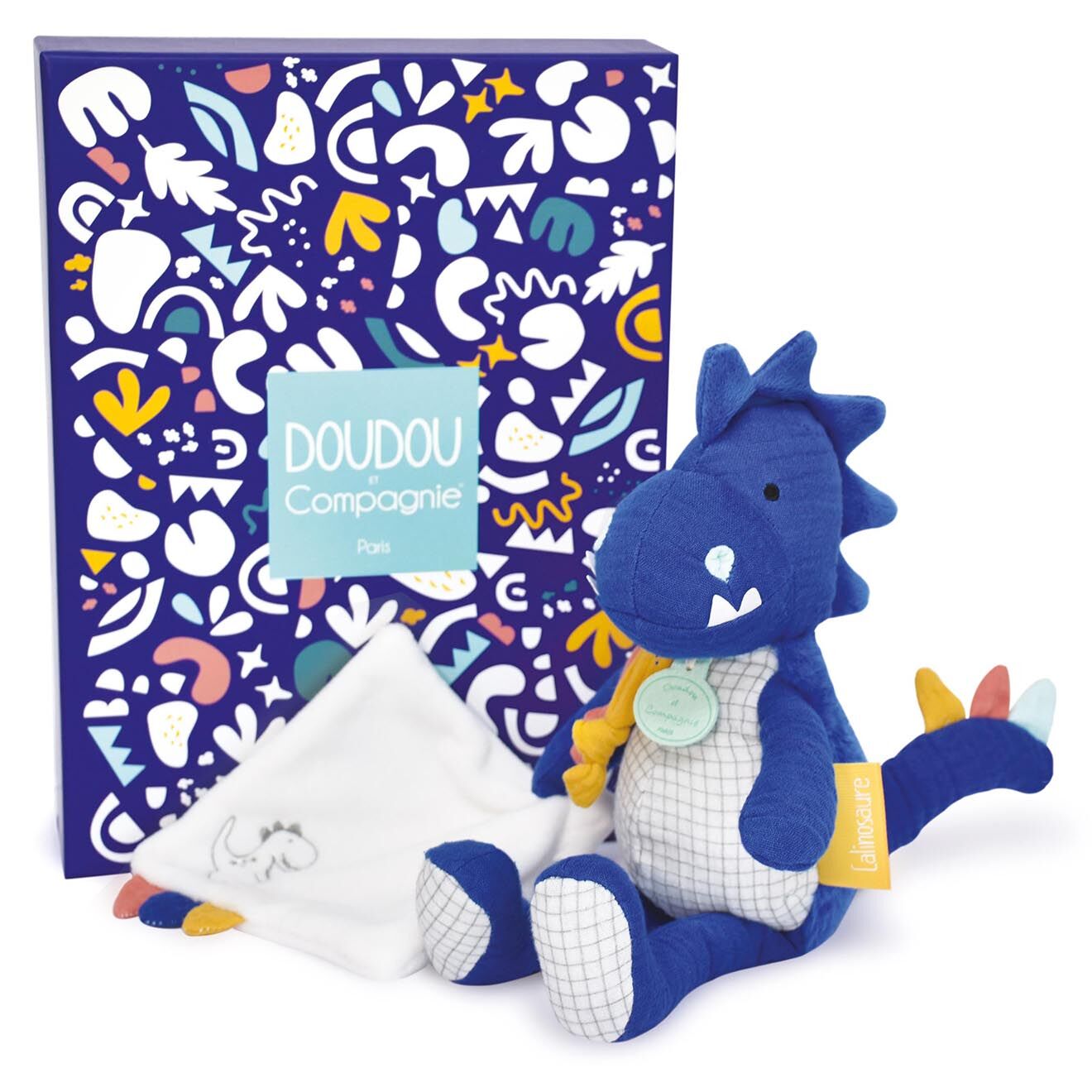 Doudou et Compagnie Doudou Sachou bleu