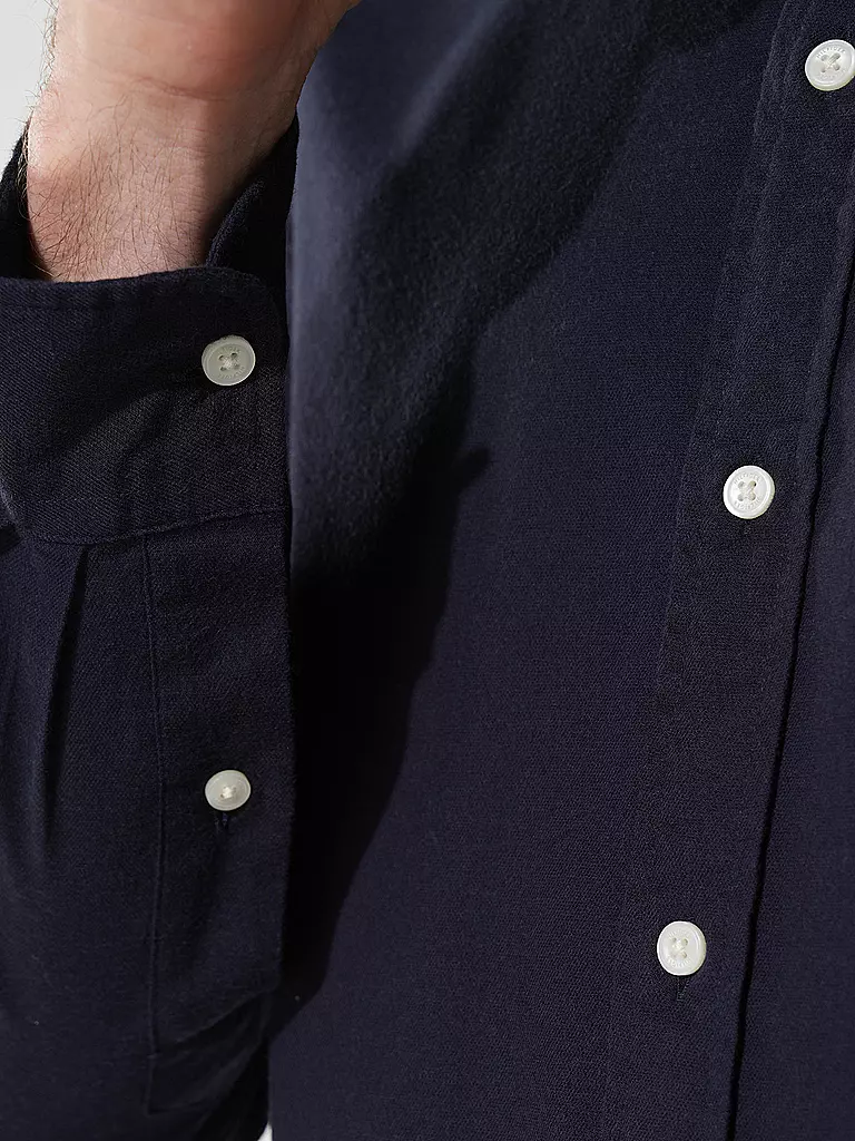 TOMMY HILFIGER Hemd Regular Fit blau