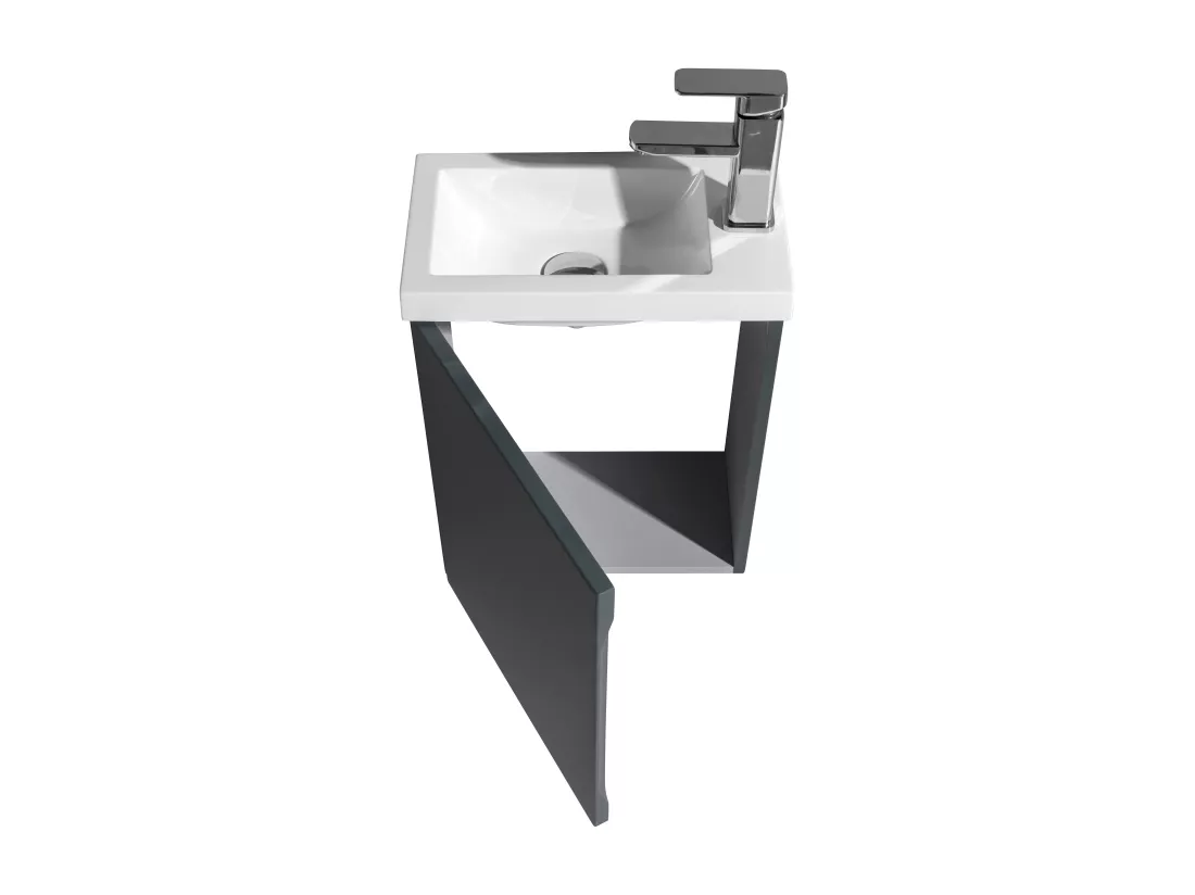 Ensemble lave main 40 cm vert foncé Aquarino