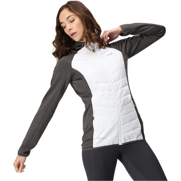 Doudoune randonnée REGATTA W ANDRESON VIII WHITE/SEAL GREY