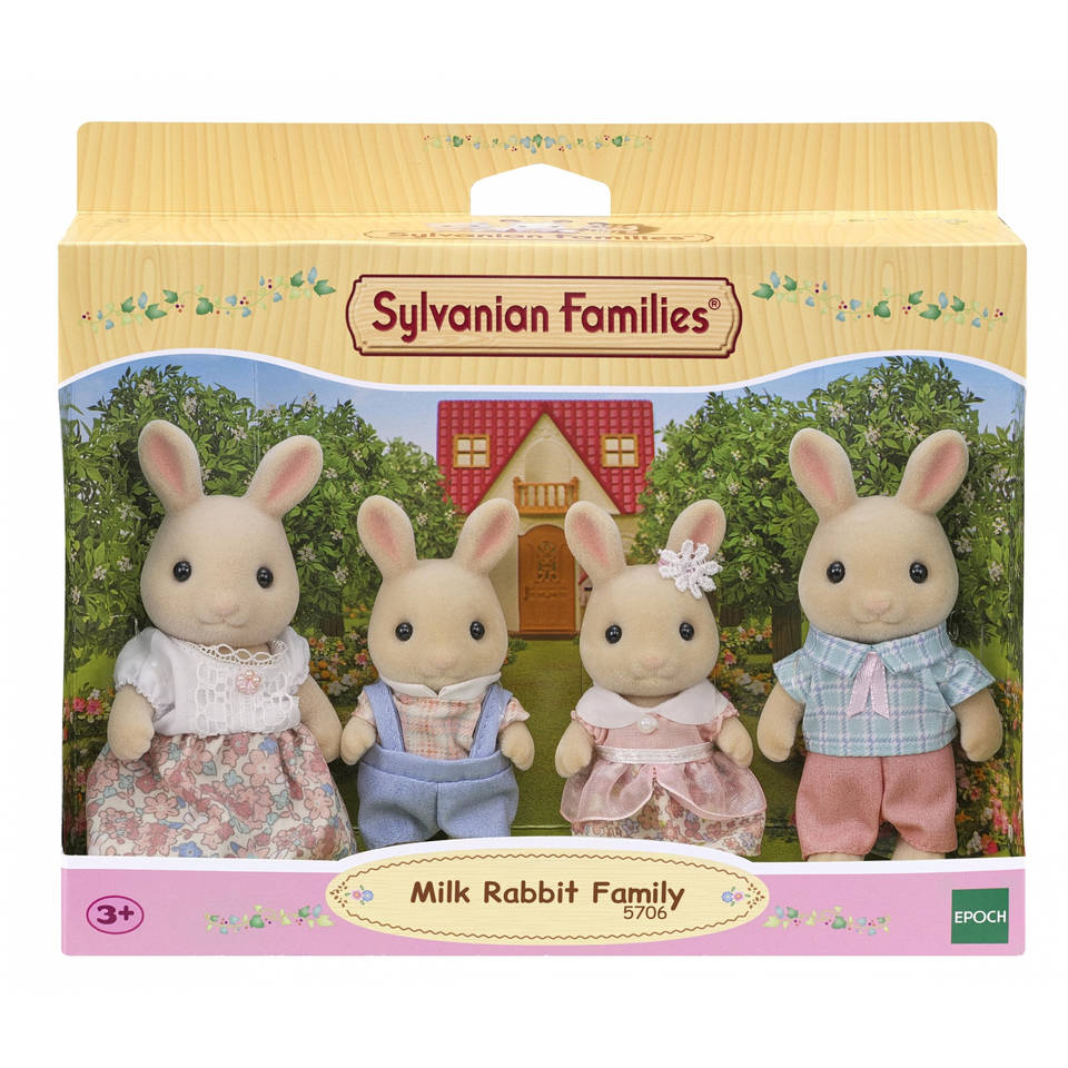 Sylvanian Families familie crème konijn 5706