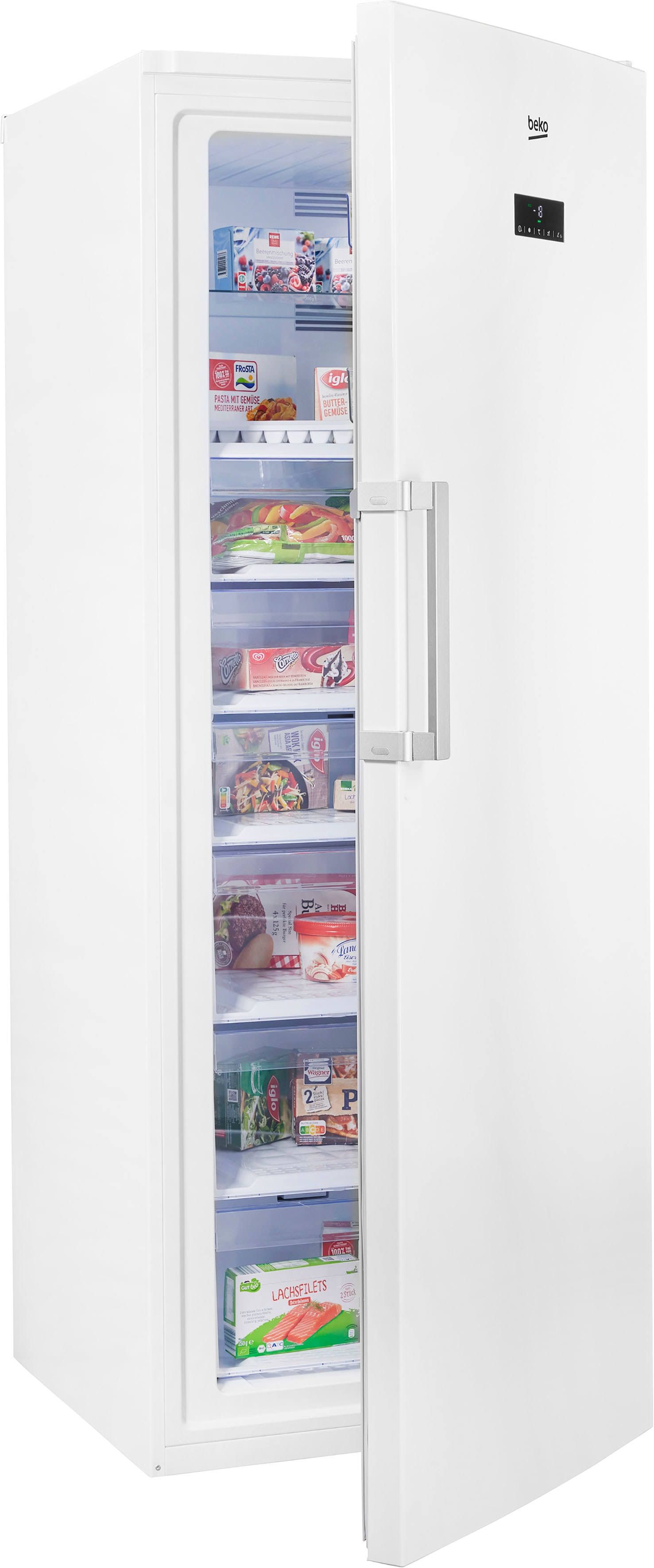 Beko Gefrierschrank RFNE448E45W