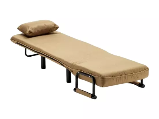 Fauteuil-lit pliable en tissu Alnitak