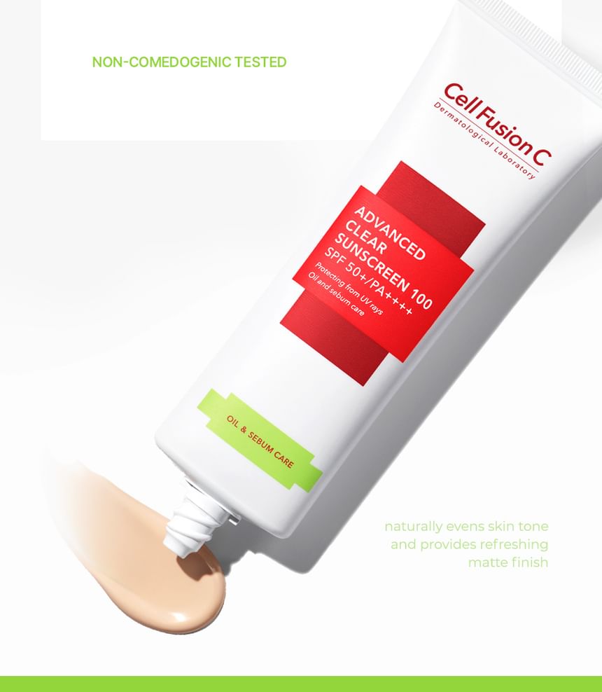 Cell Fusion C - Geavanceerde heldere zonnebrandcrème 100