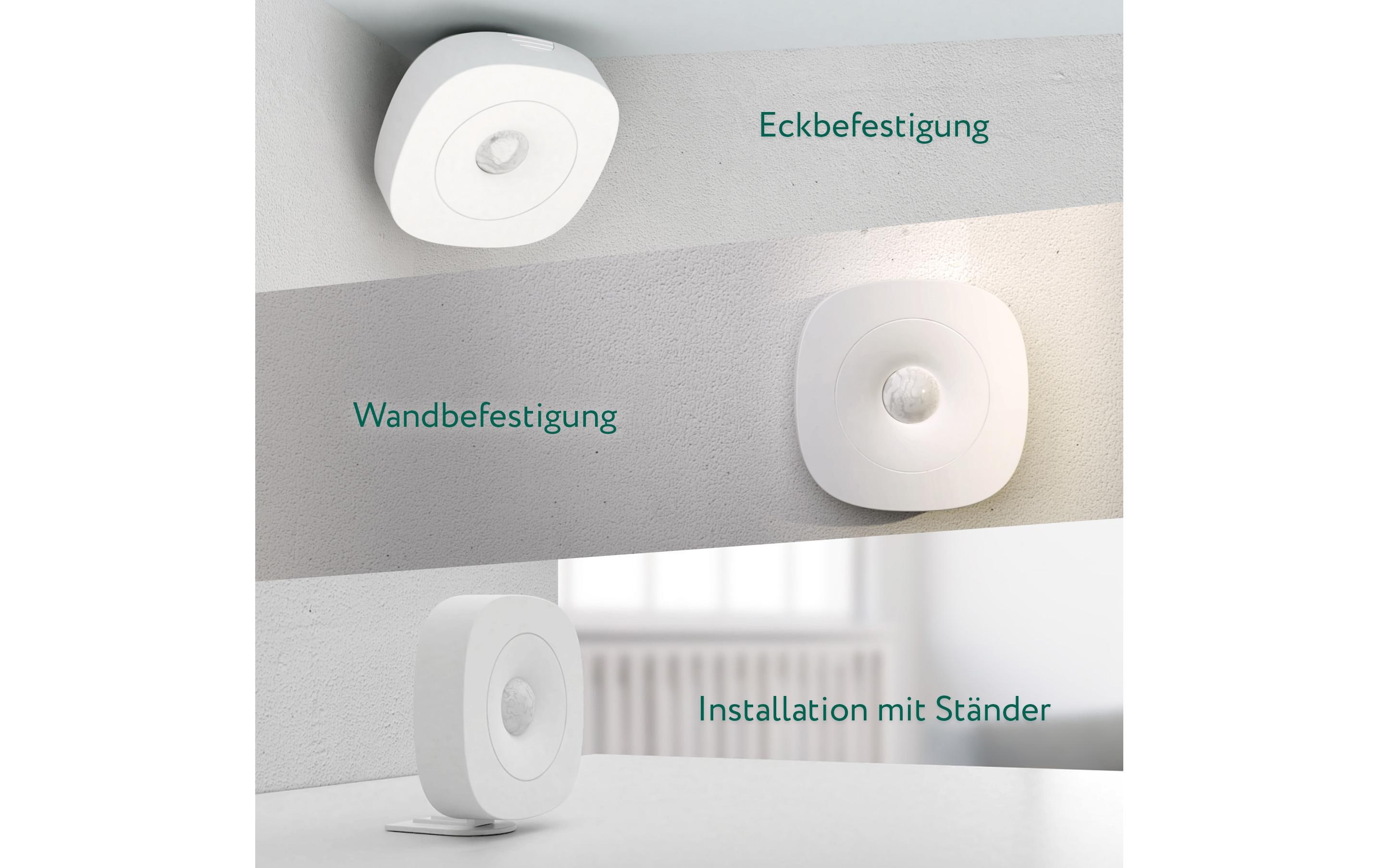 Bewegungsmelder FRIZMOSZB-140, WeissZigbee Motion Sensor Pro für Innenräume