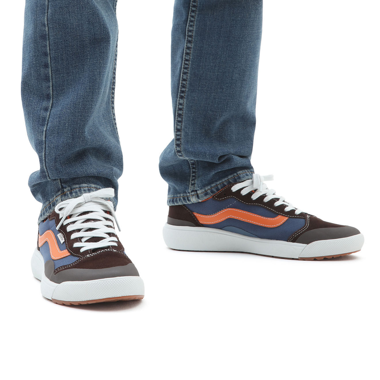 Vans Sneakers en Cuir & Textile UltraRange EXO SE bleu/noir/orange