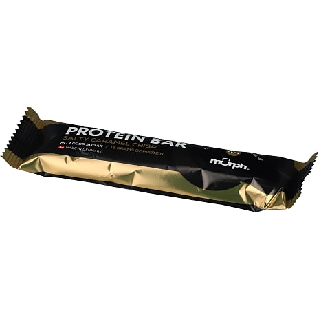 Proteinbar m. chokolade- og saltede karamelsmag