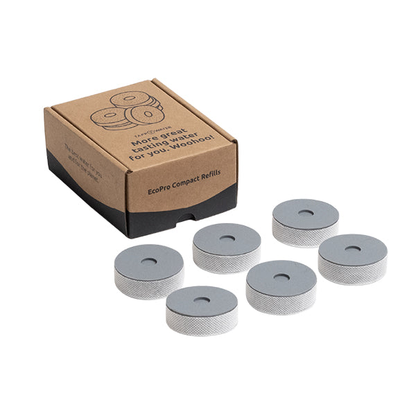 Pack de 6 cartouches pour filtre compact EcoPro Tappwater