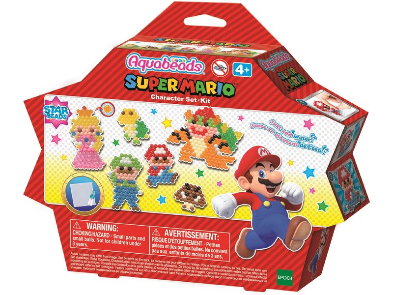 Aquabeads Bastelset Aquabeads Super Mario Sternperlen Bastel-Set