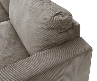 Mexico V1 venstrevendt hjørnesofa med pufafslutning