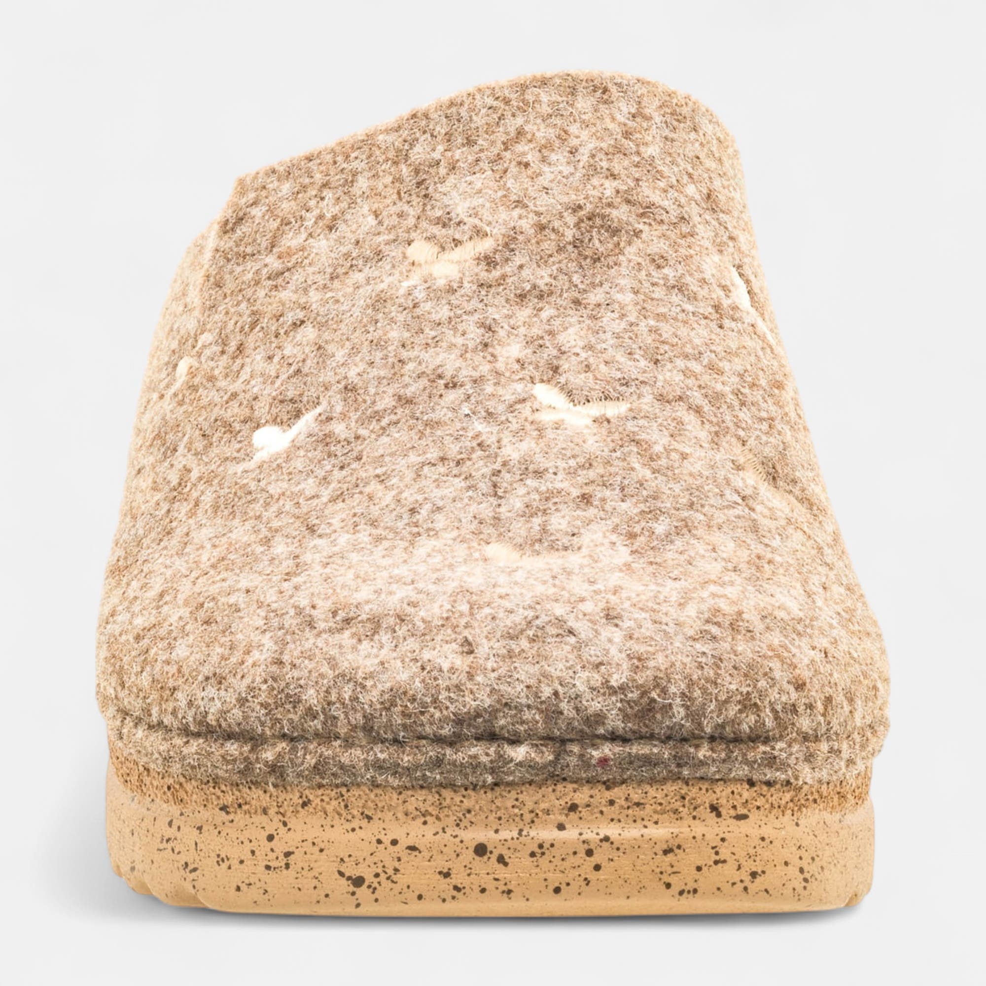 Pantoufles mules Femme taupe