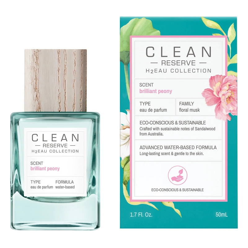 Clean Perfume Reserve H2EAU Brilliant Peony EDP 50 ml
