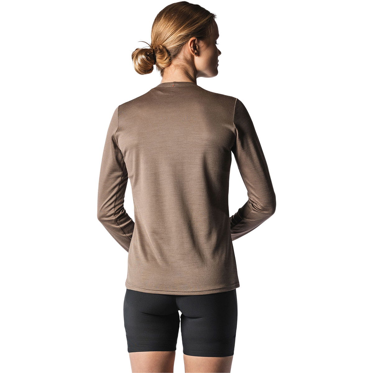 FUSION Technical Langærmet Merinould T-shirt Dame