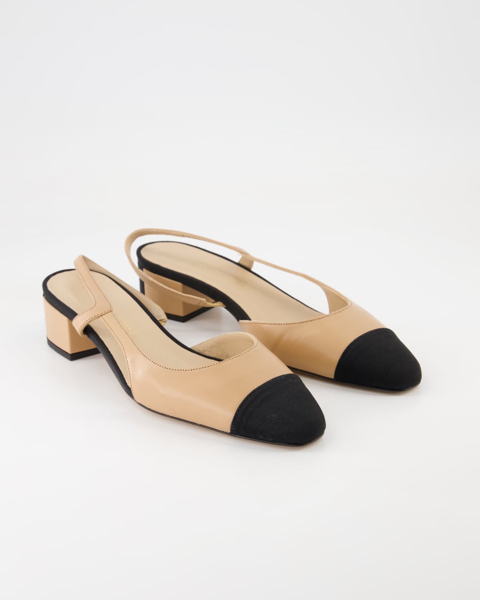 Konstantin Starke Rosette Slingpumps in Beige