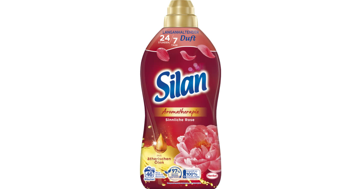 Silan Aroma Therapie Sinnliche Rose 46 Waschgänge