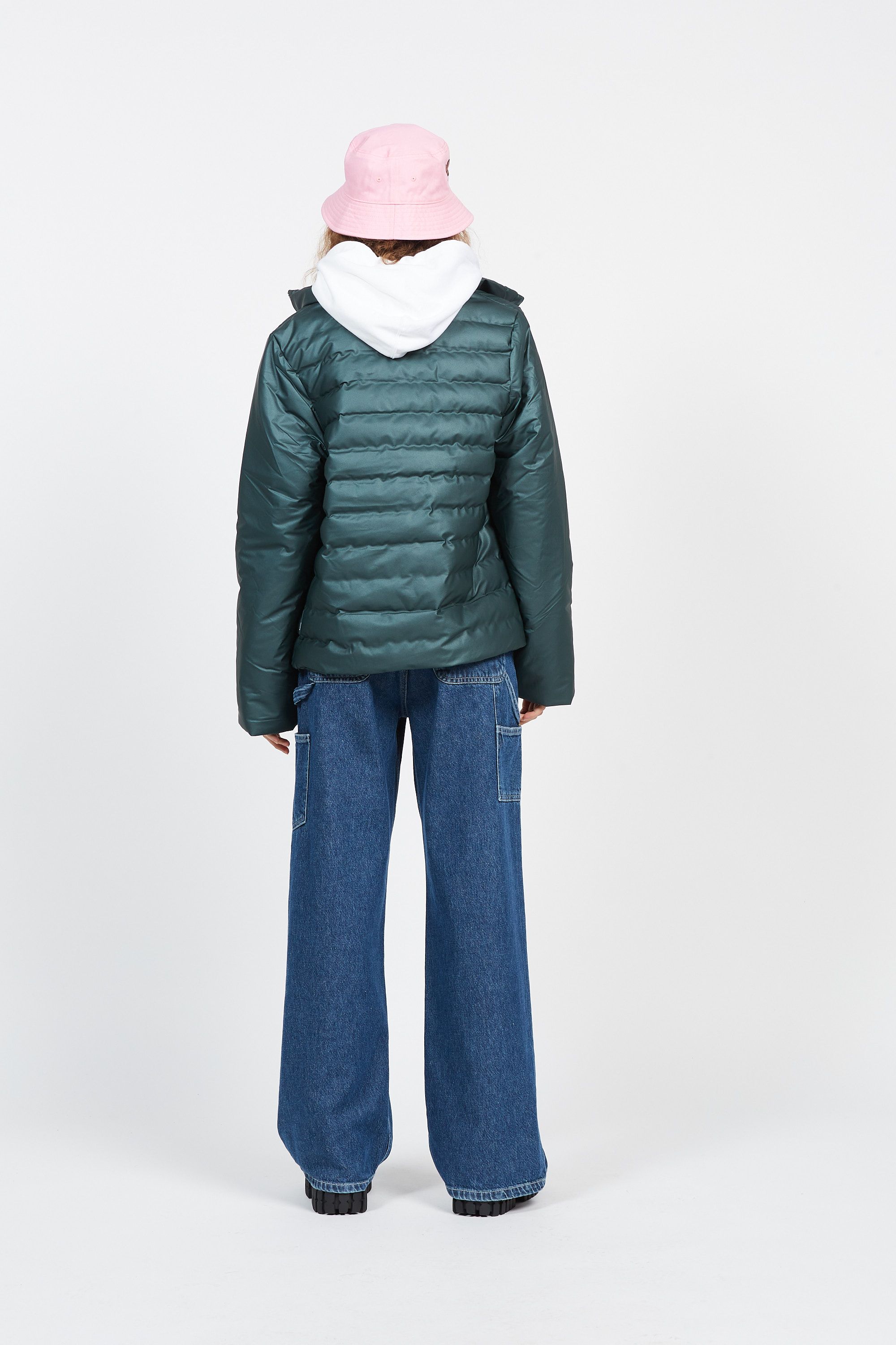 RAINS Doudoune Trekker W Jacket Vert