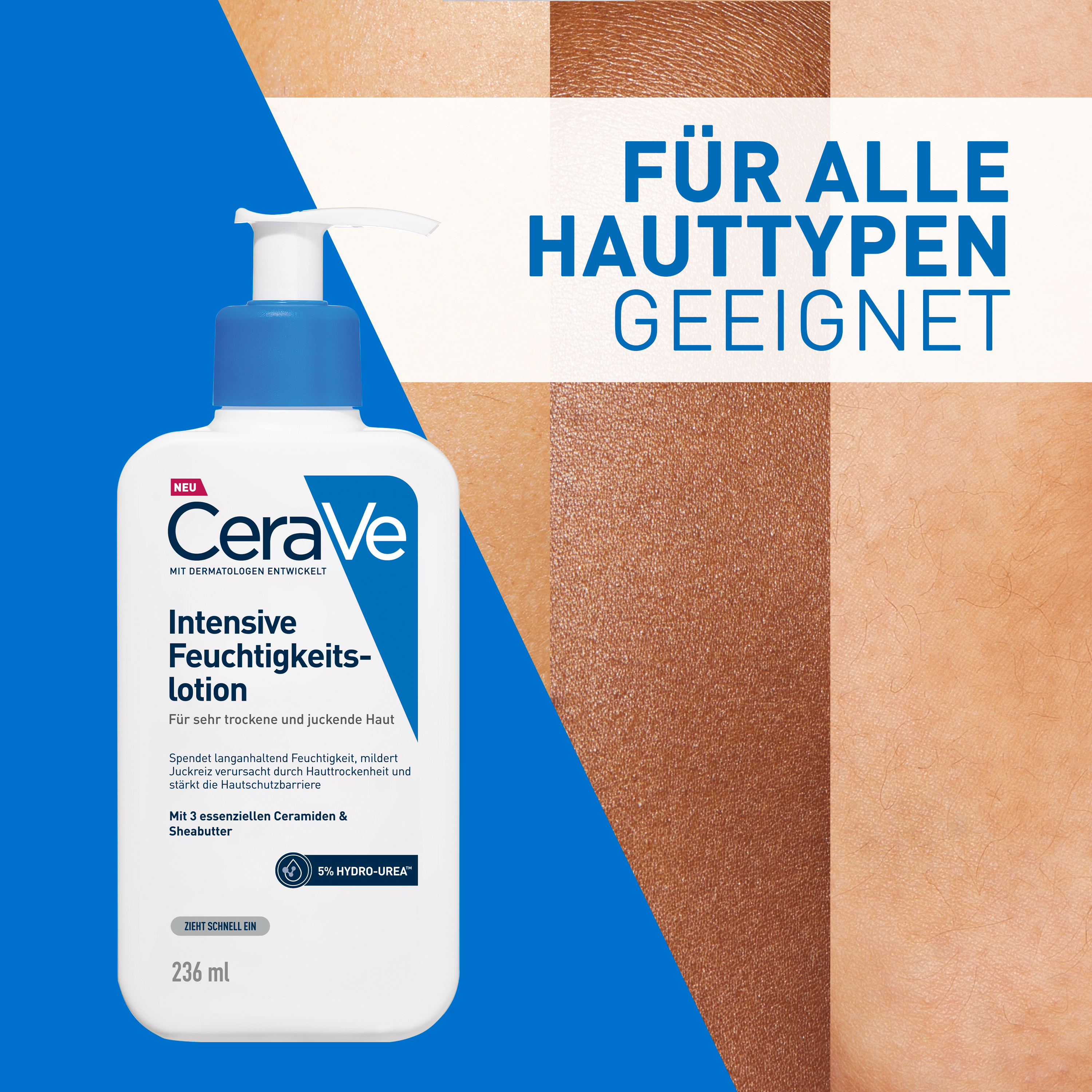 CERAVE Intensive Feuchtigkeitslotion Lot 236 ml