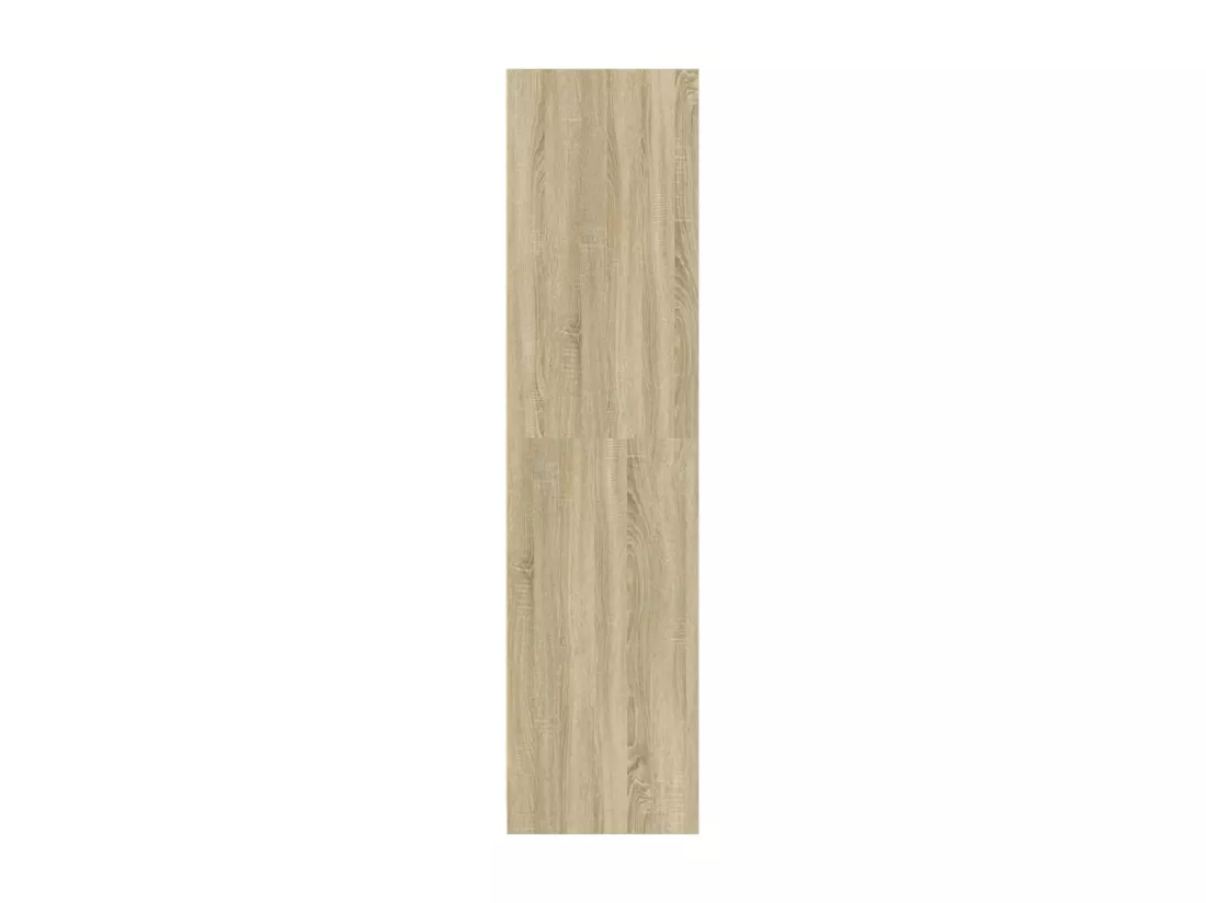Garde-robe chêne sonoma 80x50x200 cm bois d'ingénierie
