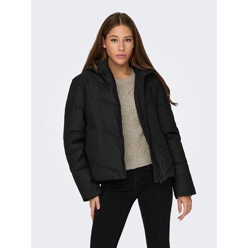 JDY Arnhem Short Puffer Jakke, Black, M