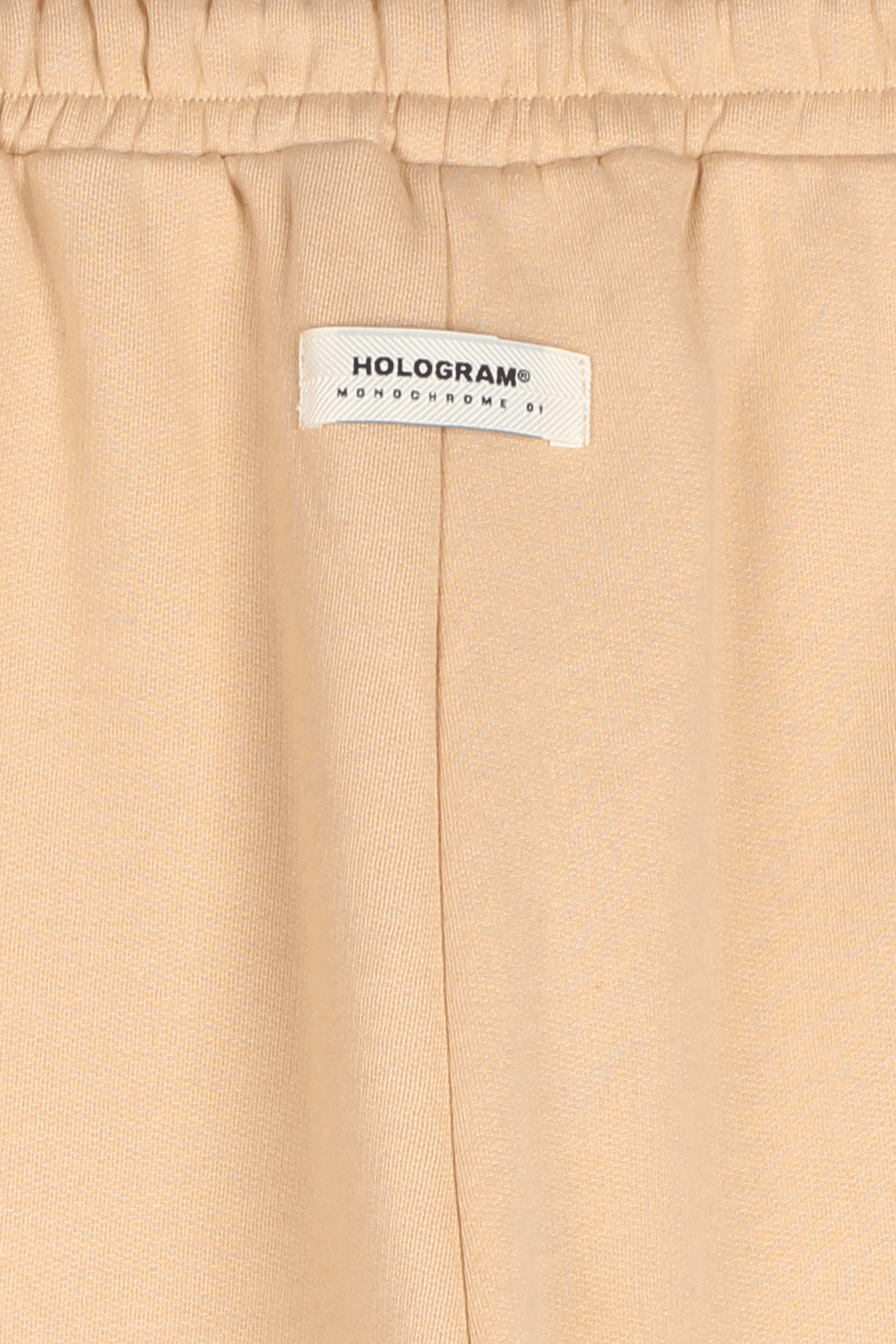 Hologram Jogging  Pant Monochrome Beige