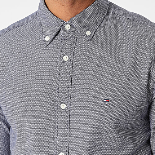 Chemise Manches Longues Flex Natural Soft 9164 Bleu Marine