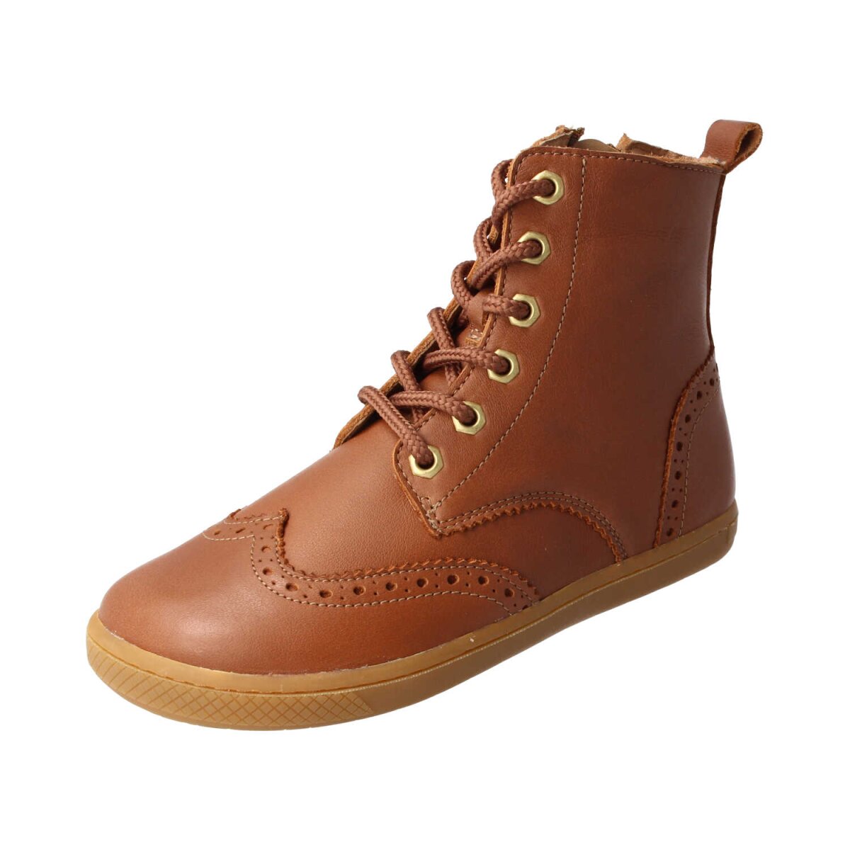 WL4210-9 chestnut LET`S ROCK nappa leather laces Weite/W