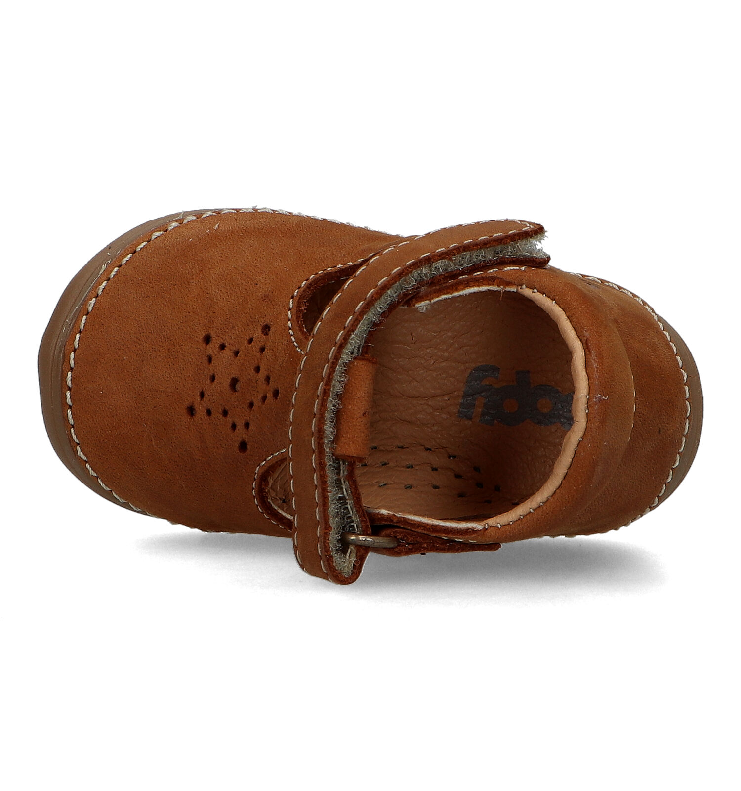Babyschoenen cognac