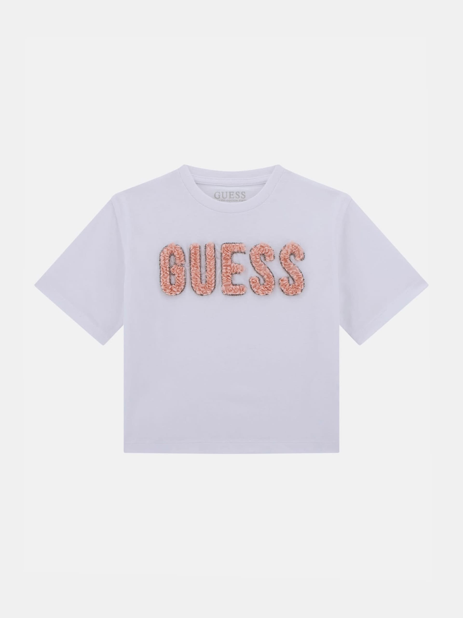 Camiseta com logo decorativo