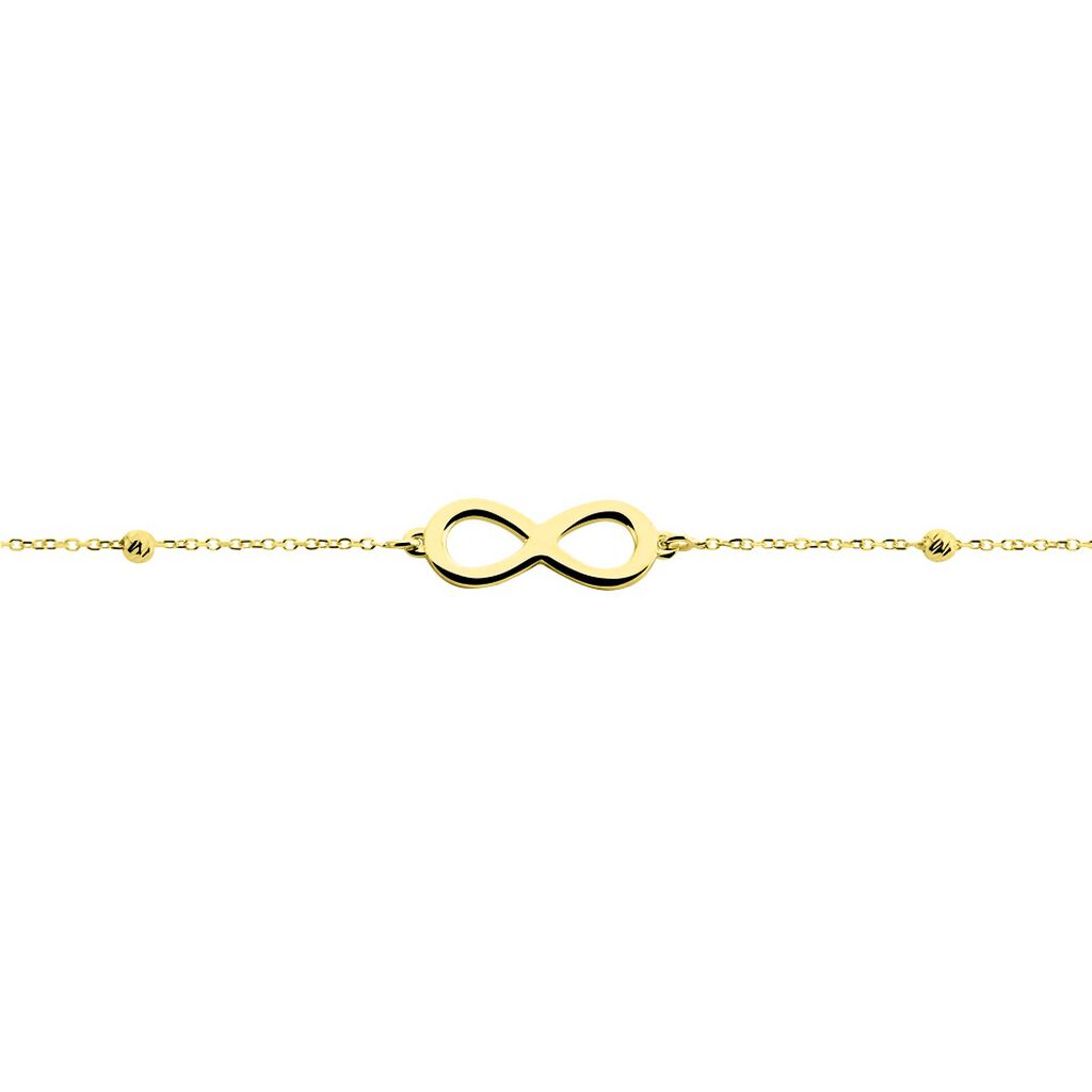 Bracelet Maryeme Infini Boules Or Jaune