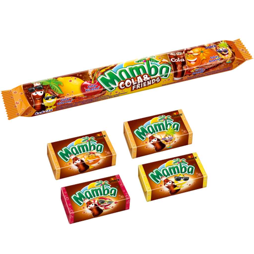 Mamba Cola & Friends 4er 106g MHD:30.4.26